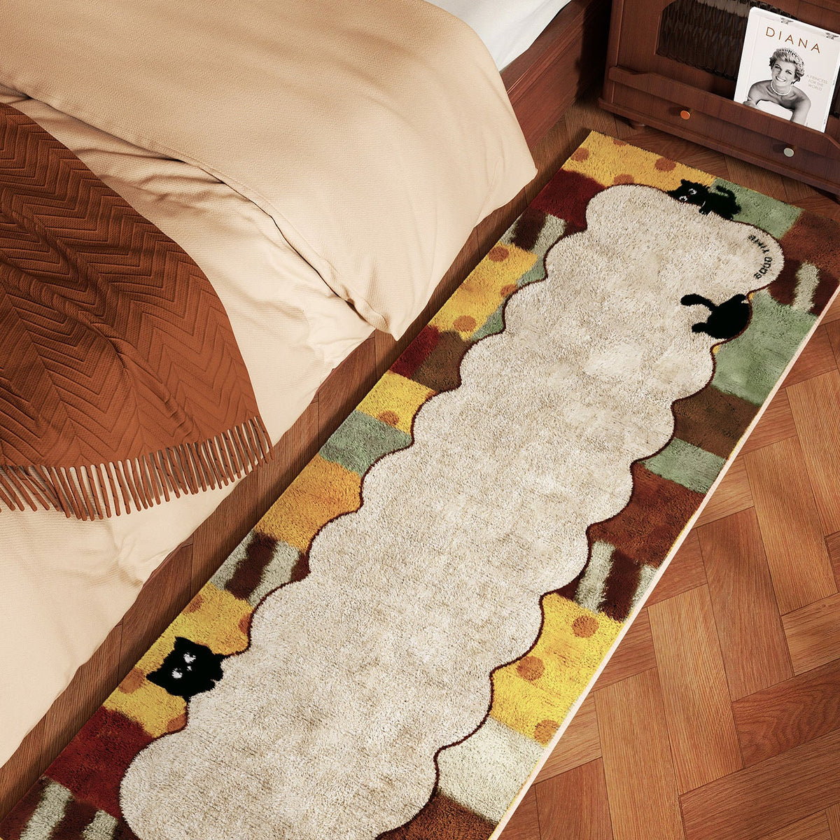 Home Decor Area Rug Soft Textile Non Slip | Thrascher