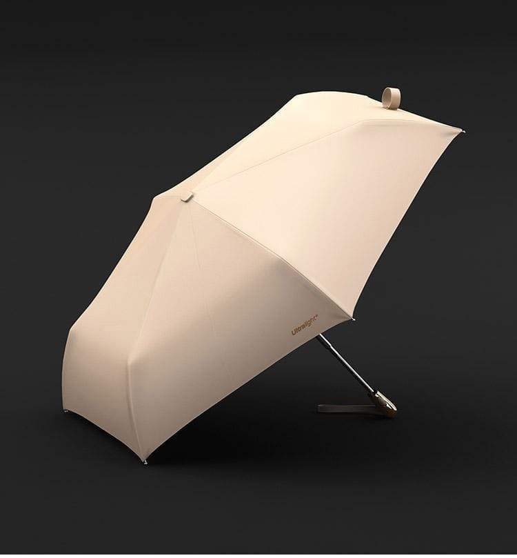 Automatic Compact Rain Umbrella, 260 g, Aluminum Frame, Pongee