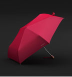 Automatic Compact Rain Umbrella, 260 g, Aluminum Frame, Pongee