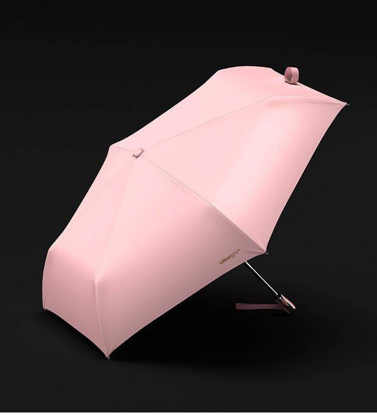 Automatic Compact Rain Umbrella, 260 g, Aluminum Frame, Pongee