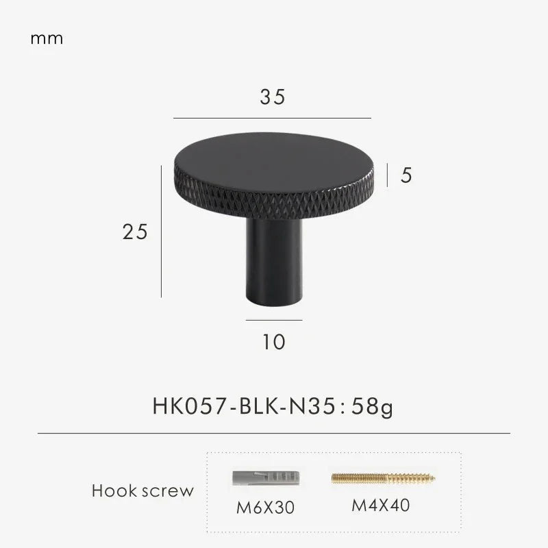Ilnola Solid Brass Knobs and Handles