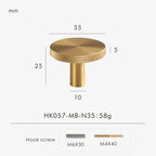 Ilnola Solid Brass Knobs and Handles