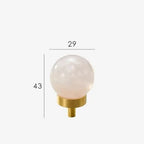 Ilsella Brass Marble Knobs