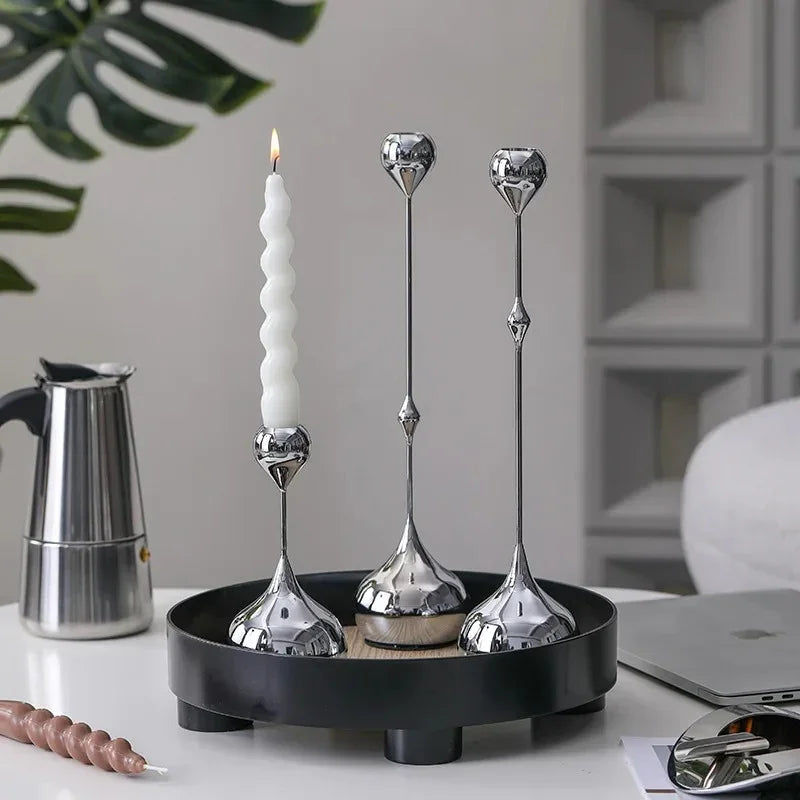 Ilstendo Metal Candle Holder