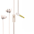 In-Ear Headphones with Double-Layer Silicone, 3.5mm Plug, Microphone & Remote, view 2