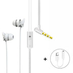 In-Ear Headphones with Double-Layer Silicone, 3.5mm Plug, Microphone & Remote, view 5