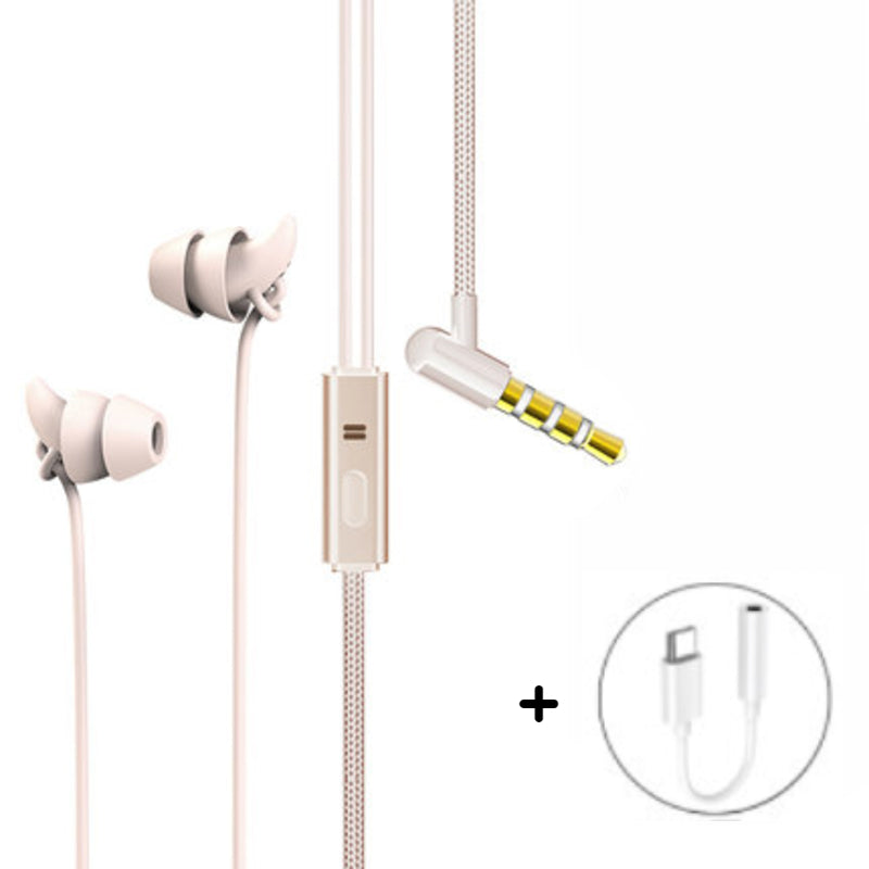 In-Ear Headphones with Double-Layer Silicone, 3.5mm Plug, Microphone & Remote, view 6