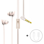 In-Ear Headphones with Double-Layer Silicone, 3.5mm Plug, Microphone & Remote, view 9