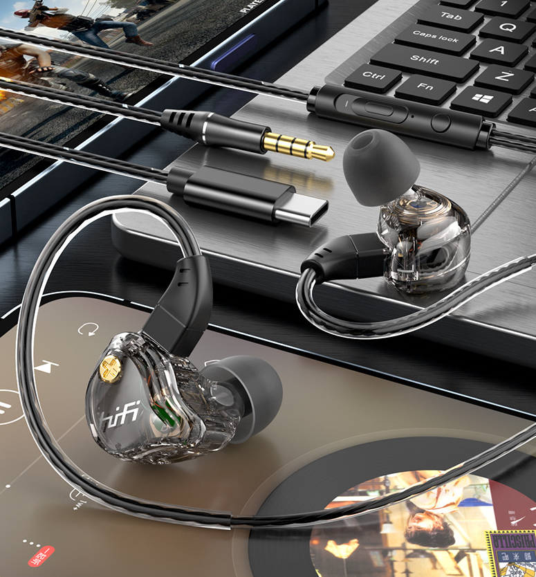In-Ear Headphones with Replaceable 0.78mm Cable and Silver-Plated OFC Cable, view 7