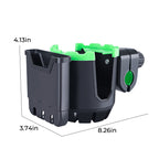 2-in-1 Universal Cup and Phone Holder for Strollers, Bikes & More
