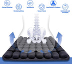 Inflatable Travel Seat Cushion, 36 Air Cells, Lycra and TPU, view 6