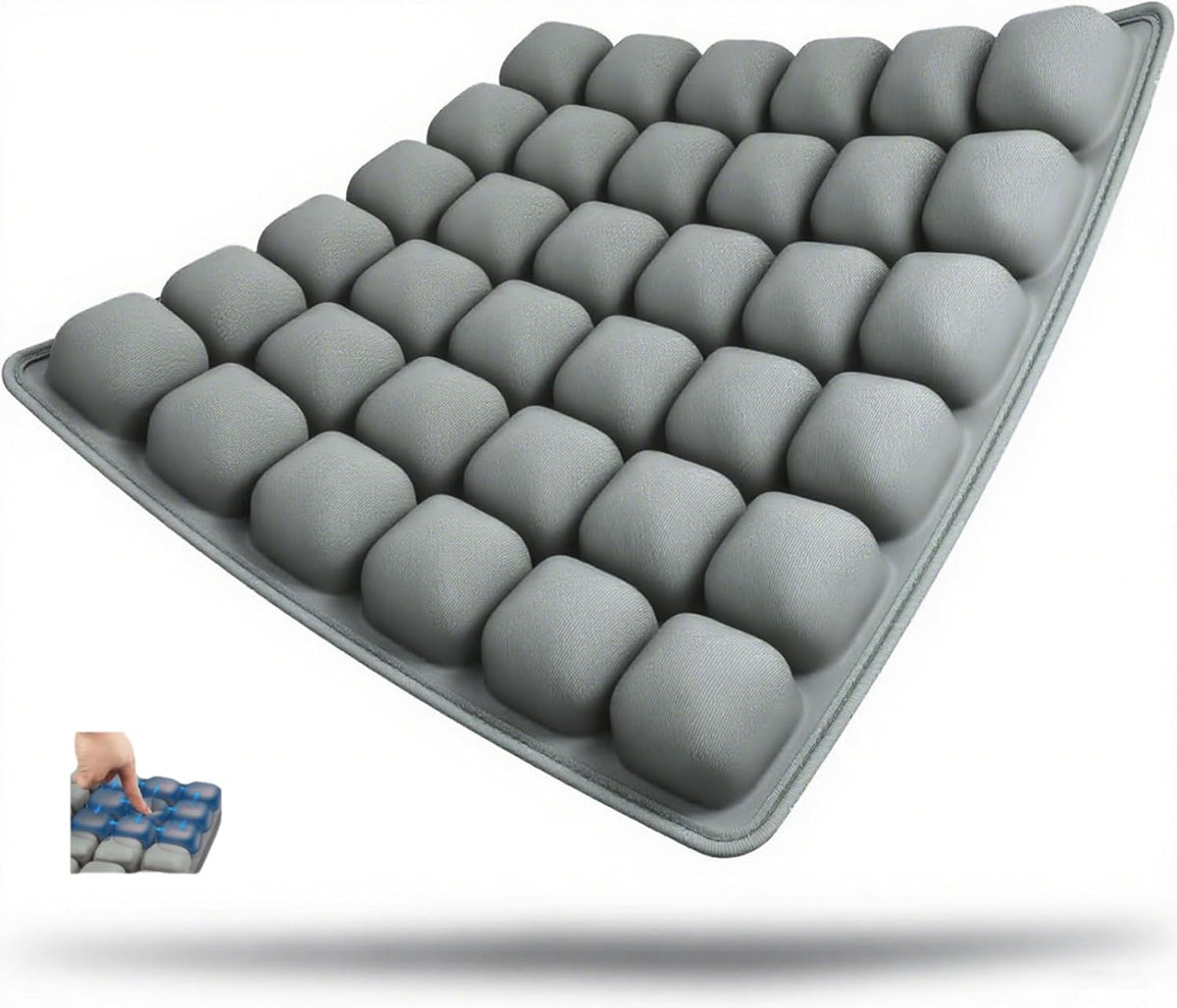 Inflatable Travel Seat Cushion, 36 Air Cells, Lycra and TPU, view 7