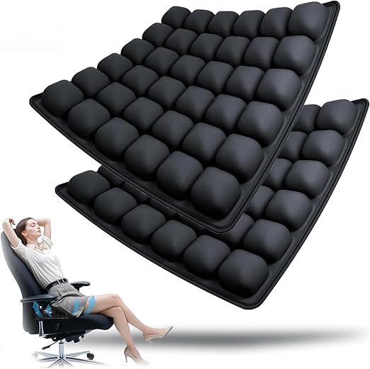 Inflatable Travel Seat Cushion, 36 Air Cells, Lycra and TPU, view 8