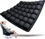 Inflatable Travel Seat Cushion, 36 Air Cells, Lycra and TPU