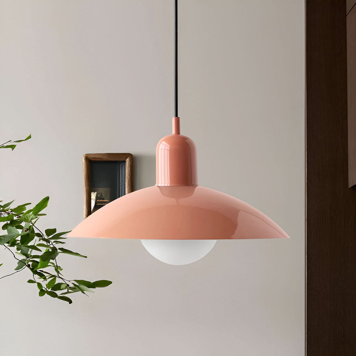 Iron Bauhaus Pendant Light, 1.5m Adjustable Cord, 32cm Shade, view 17