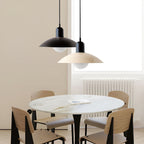 Iron Bauhaus Pendant Light, 1.5m Adjustable Cord, 32cm Shade, view 20