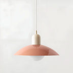 Iron Bauhaus Pendant Light, 1.5m Adjustable Cord, 32cm Shade, view 24