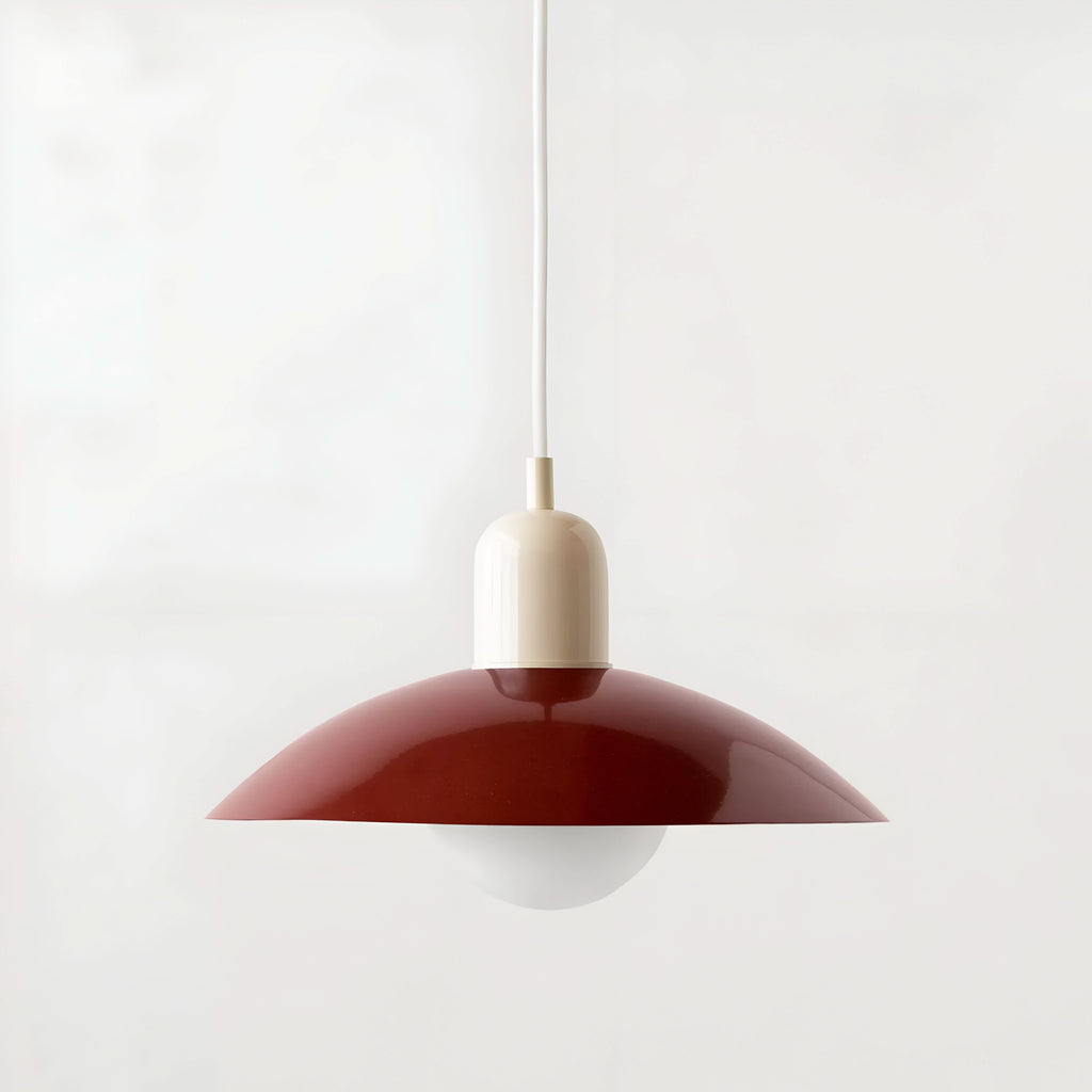 Iron Bauhaus Pendant Light, 1.5m Adjustable Cord, 32cm Shade, view 25