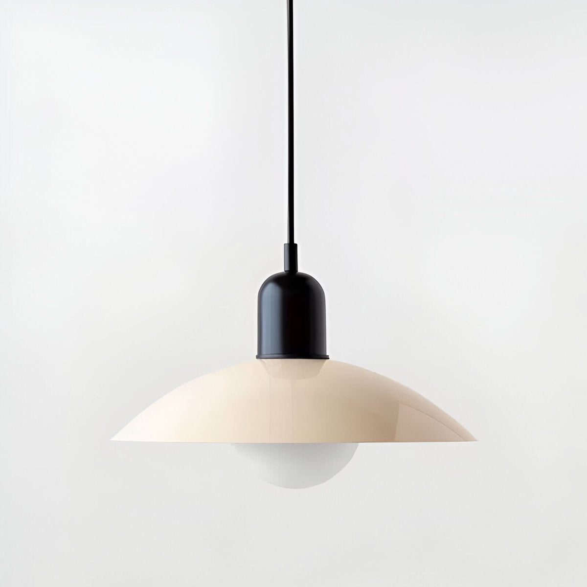 Iron Bauhaus Pendant Light, 1.5m Adjustable Cord, 32cm Shade, view 27