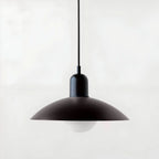 Iron Bauhaus Pendant Light, 1.5m Adjustable Cord, 32cm Shade, view 30