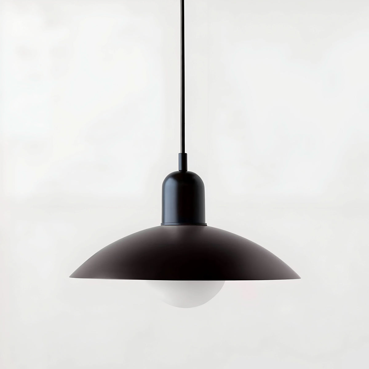 Iron Bauhaus Pendant Light, 1.5m Adjustable Cord, 32cm Shade, view 30
