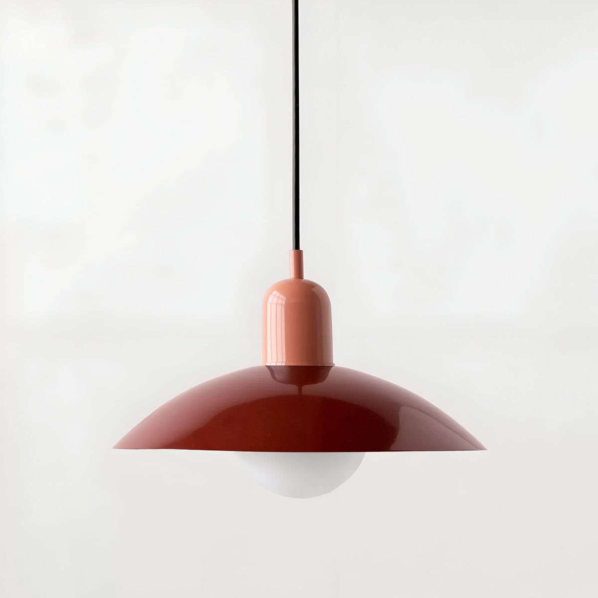 Iron Bauhaus Pendant Light, 1.5m Adjustable Cord, 32cm Shade, view 33