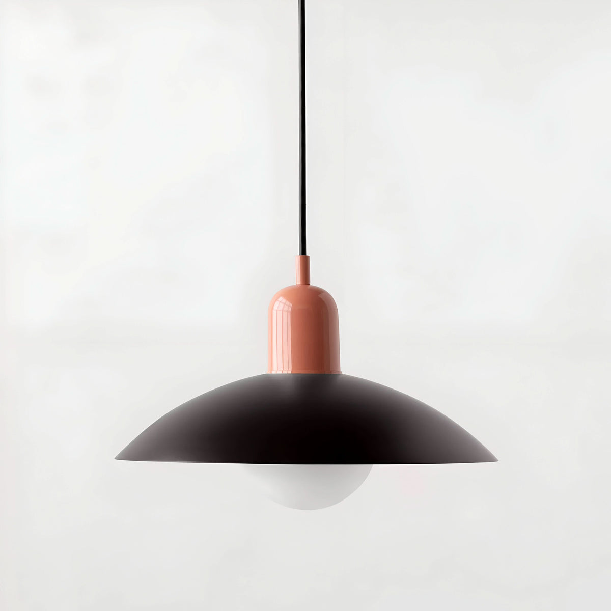 Iron Bauhaus Pendant Light, 1.5m Adjustable Cord, 32cm Shade, view 34