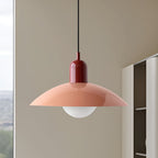 Iron Bauhaus Pendant Light, 1.5m Adjustable Cord, 32cm Shade, view 8