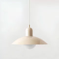 Iron Bauhaus Pendant Light, 1.5m Adjustable Cord, 32cm Shade