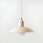 Iron Bauhaus Pendant Light, 1.5m Adjustable Cord, 32cm Shade