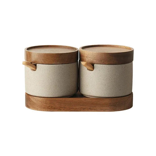Jalbarno Ceramic Seasoning Jar Set