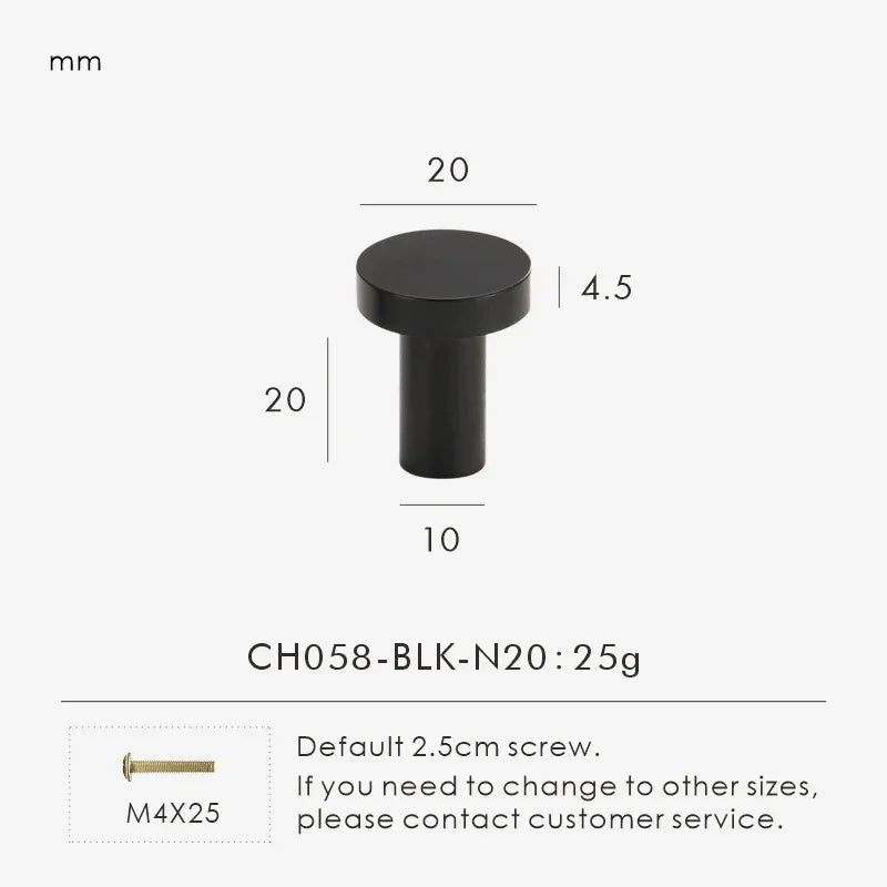 Jordira Brass Cabinet Knob