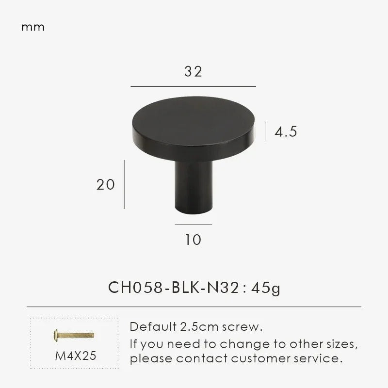 Jordira Brass Cabinet Knob