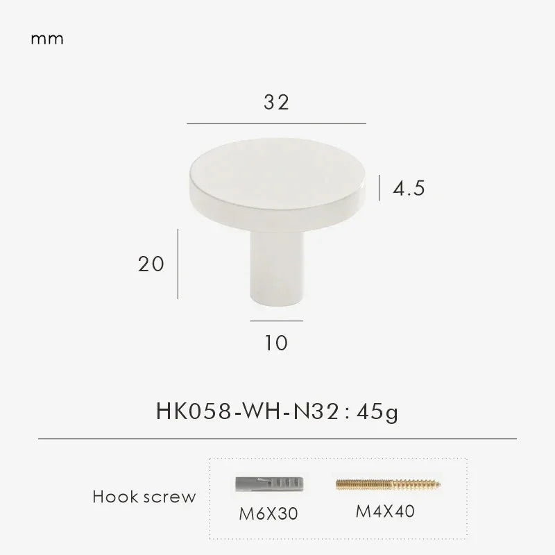 Jordira Brass Cabinet Knob