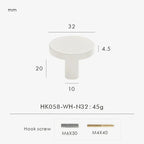 Jordira Brass Cabinet Knob