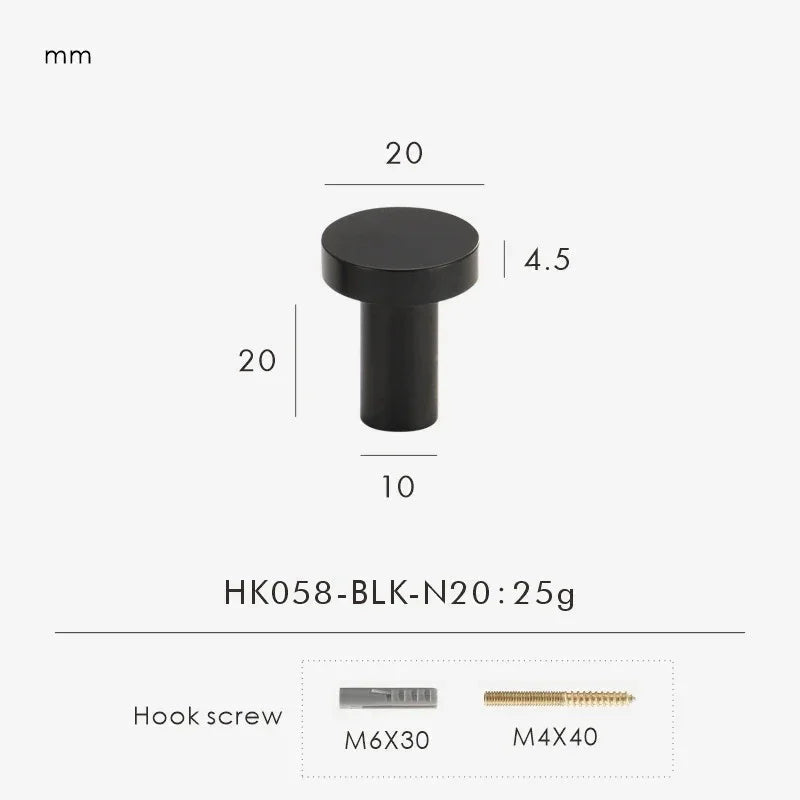 Jordira Brass Cabinet Knob