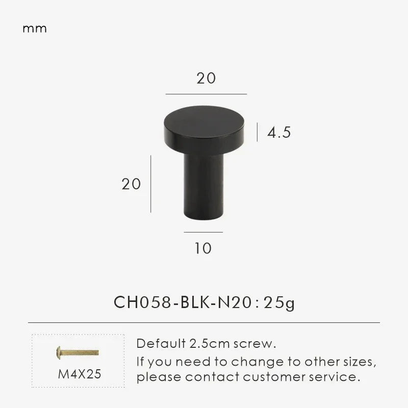 Jordira Brass Cabinet Knob