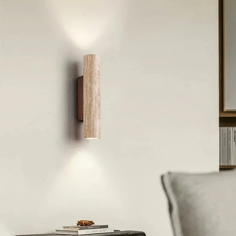 Jorndeda Travertine Wall Lamp