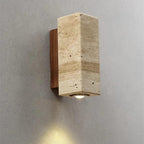 Jorstyra Travertine Wall Lamp