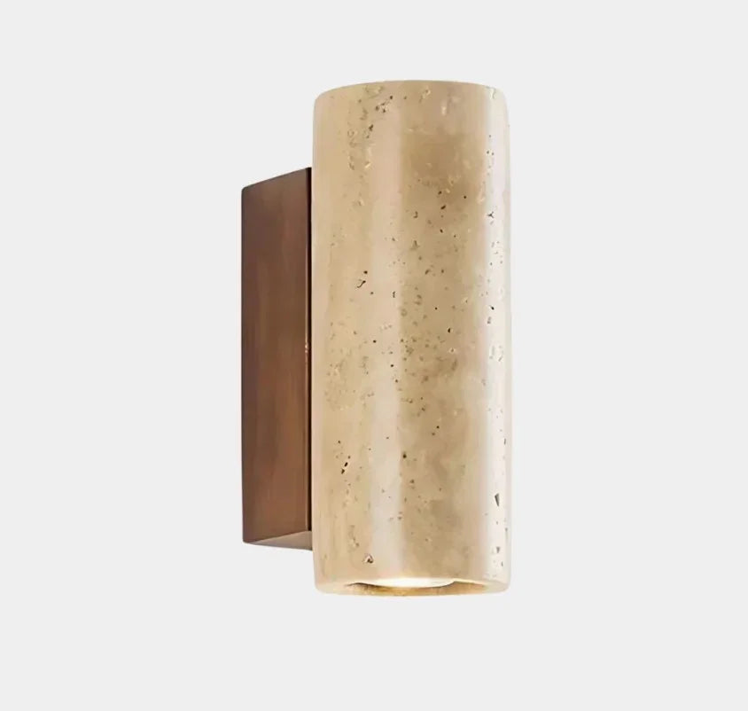 Jorstyra Travertine Wall Lamp