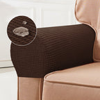 Stretch Spandex Armrest Covers for Chairs and Armchairs, Set of 2