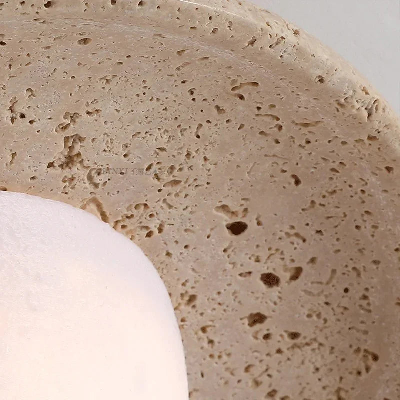 Kalleda Travertine Wall Lamp