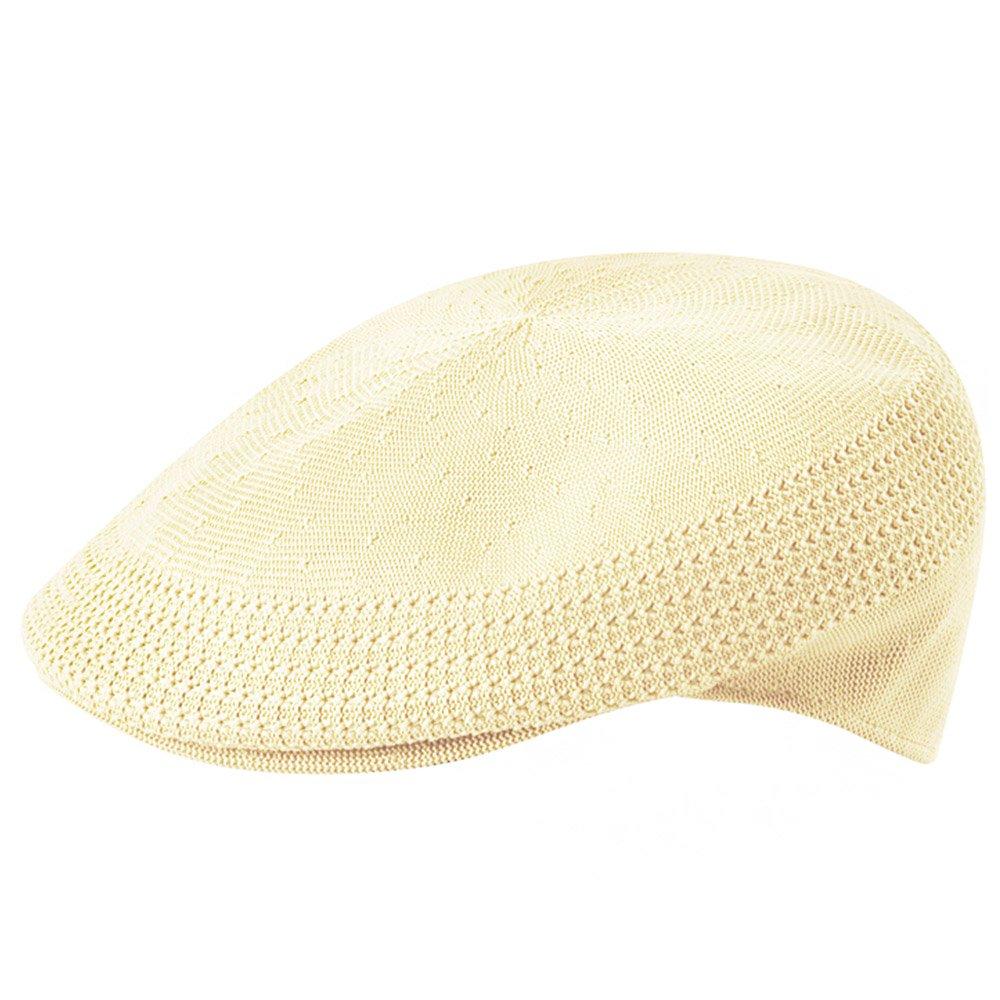 Kangol Tropic 504 Ventair Flat Cap with Pattern Around the Outer Edge, view 11