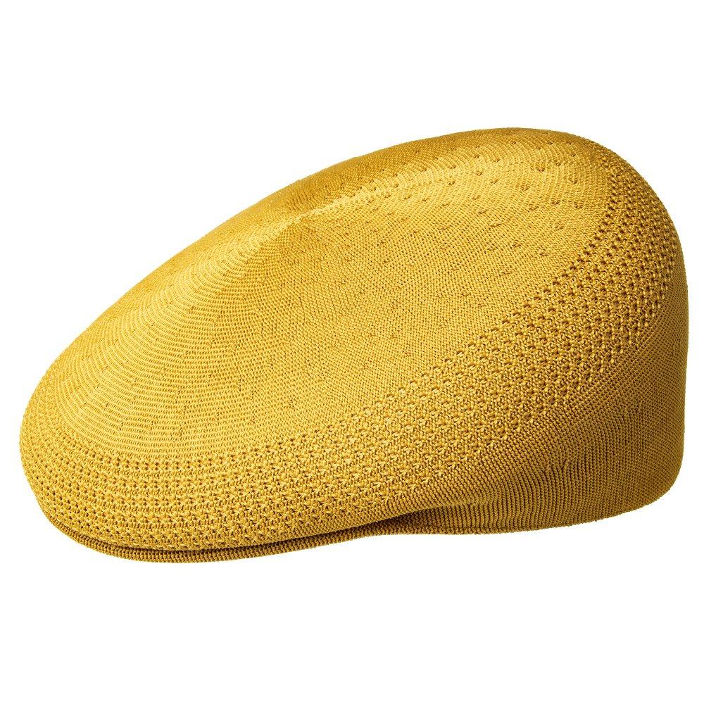 Kangol Tropic 504 Ventair Flat Cap with Pattern Around the Outer Edge, view 15