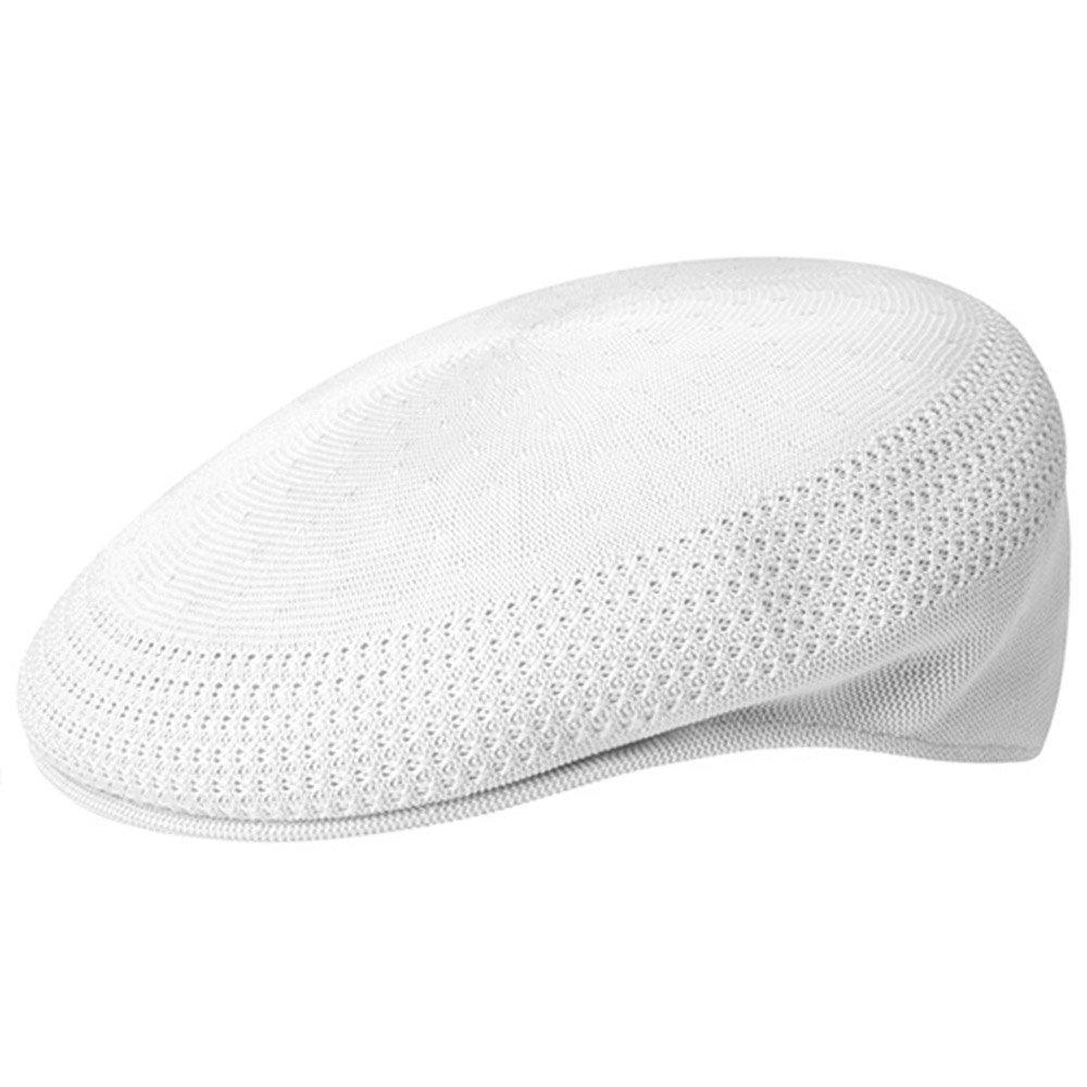 Kangol Tropic 504 Ventair Flat Cap with Pattern Around the Outer Edge, view 17
