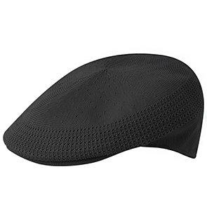 Kangol Tropic 504 Ventair Flat Cap with Pattern Around the Outer Edge, view 2