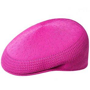 Kangol Tropic 504 Ventair Flat Cap with Pattern Around the Outer Edge, view 25