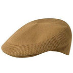 Kangol Tropic 504 Ventair Flat Cap with Pattern Around the Outer Edge, view 27