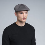 Kangol Tropic 504 Ventair Flat Cap with Pattern Around the Outer Edge, view 3
