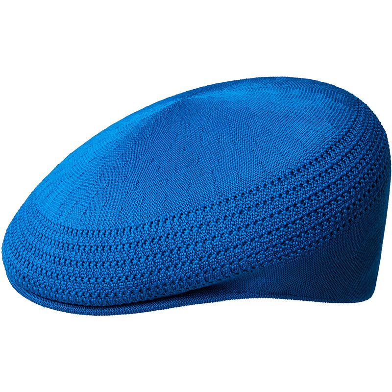 Kangol Tropic 504 Ventair Flat Cap with Pattern Around the Outer Edge, view 35
